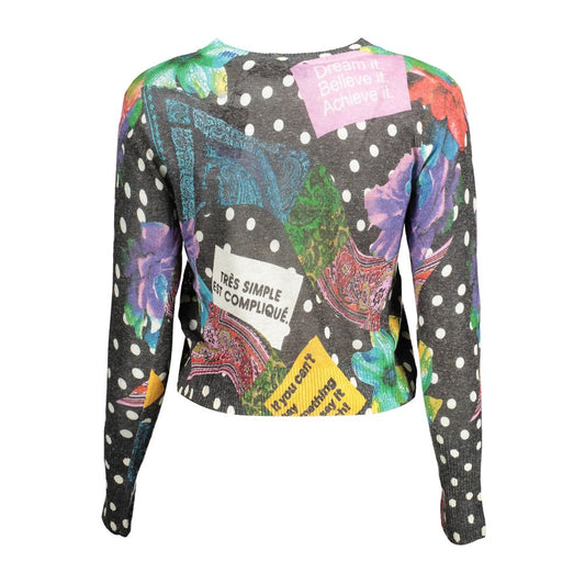 Desigual Black Acrylic Women Sweater Desigual