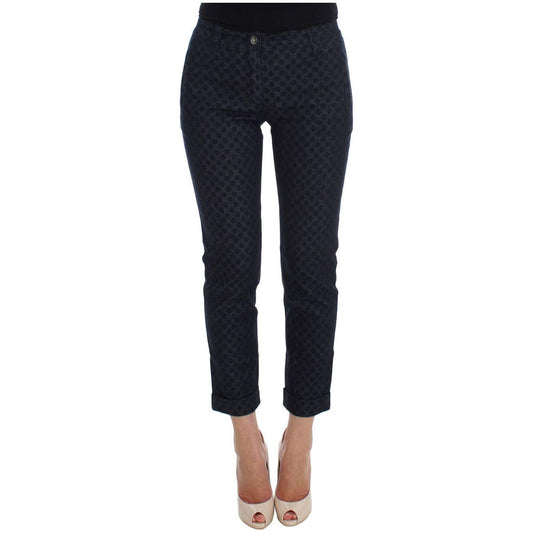 Dolce & Gabbana Chic Polka Dotted Capris Jeans Dolce & Gabbana