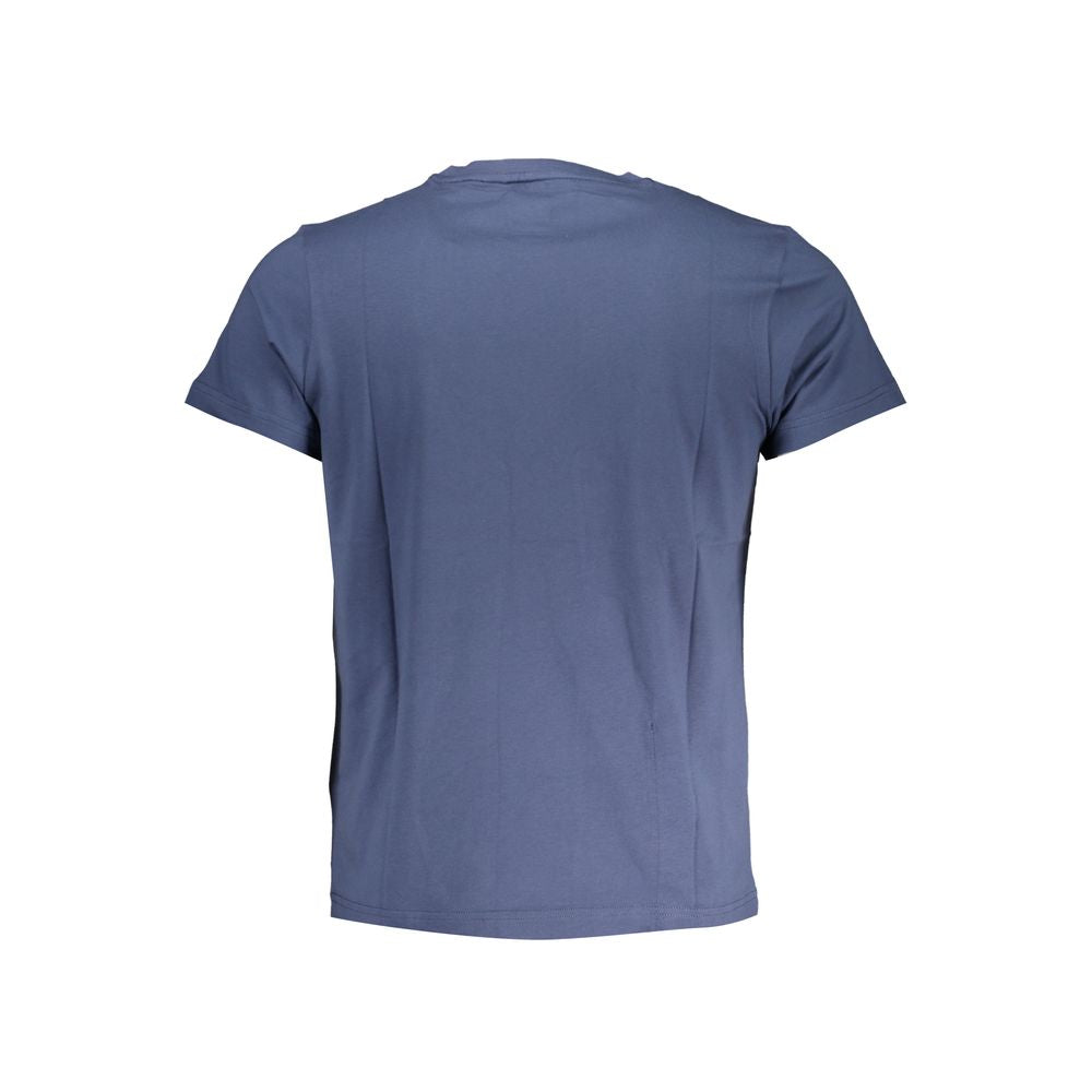 K-WAY Blue Cotton T-Shirt K-WAY