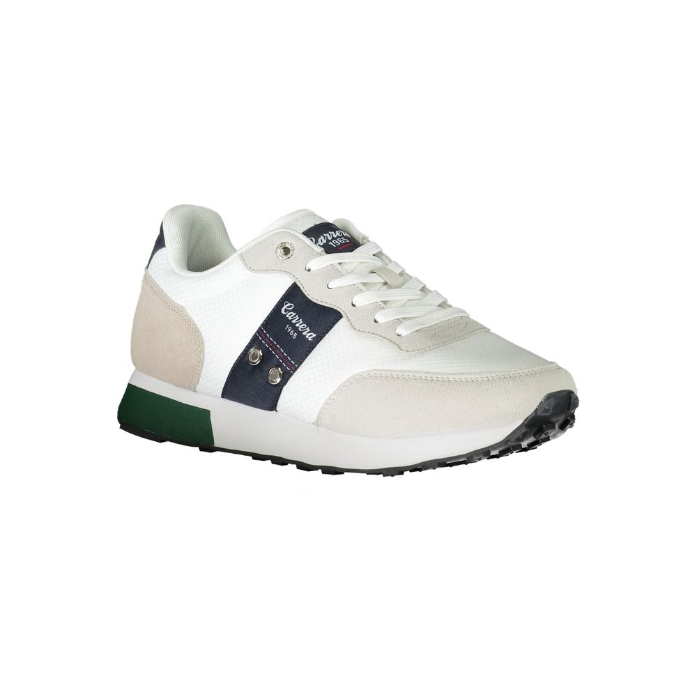 Carrera White Polyester Sneaker Carrera