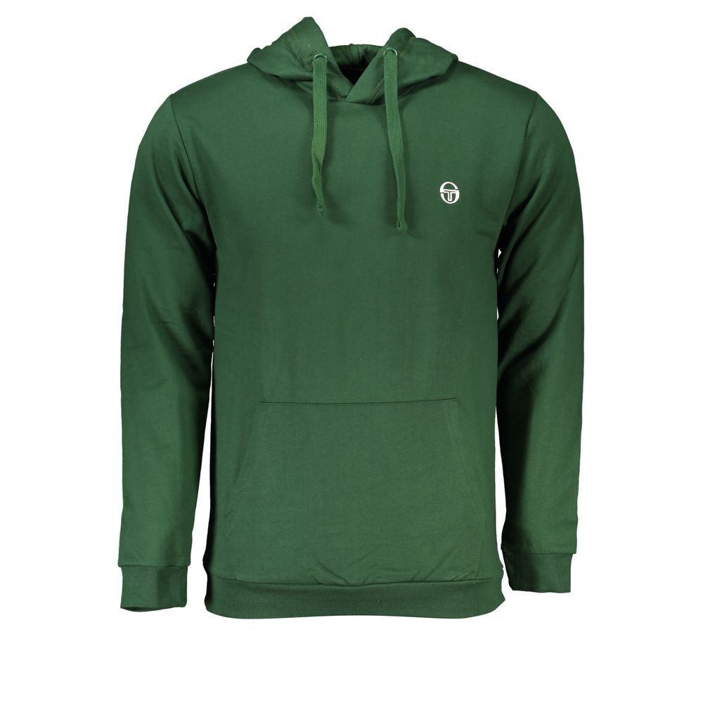 Sergio Tacchini Green Cotton Sweater Sergio Tacchini