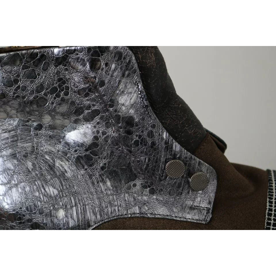 EBARRITO Multicolor Leather Suede Zipper Ankle Boots Shoes EBARRITO