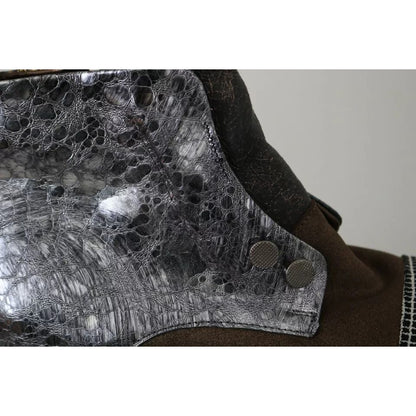 EBARRITO Multicolor Leather Suede Zipper Ankle Boots Shoes EBARRITO