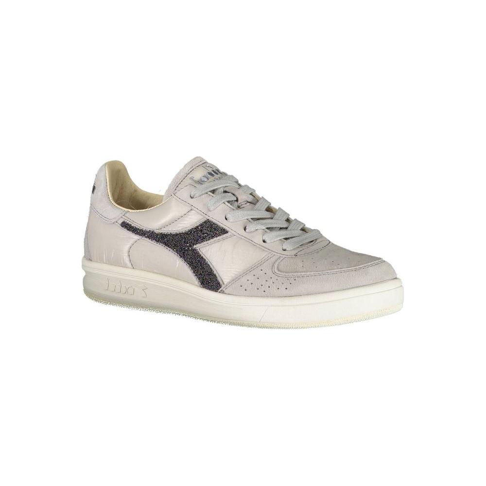 Diadora Grigio Leather Women Sneaker Diadora