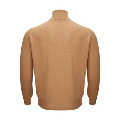 KANGRA Brown Wool Turtleneck KANGRA
