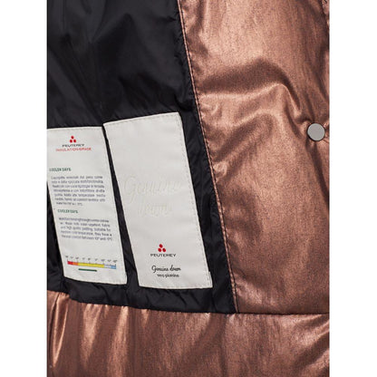 Peuterey Pink Polyester Full-Length Jacket Peuterey