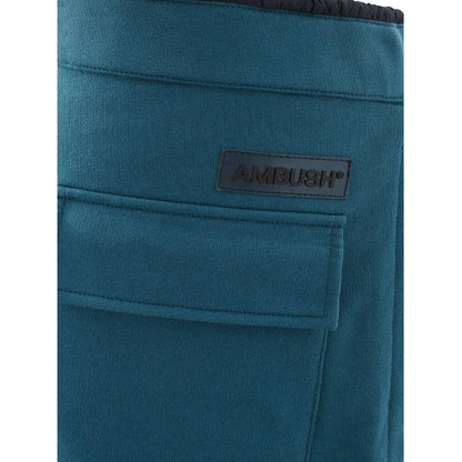 Ambush Blue Cotton Athletic Pants Ambush