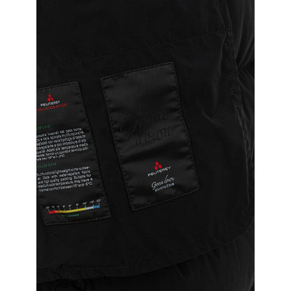 Peuterey Black Polyamide Full-Length Jacket Peuterey