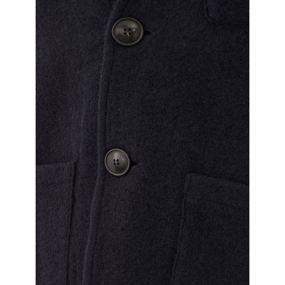 KANGRA Blue Wool Blazer KANGRA