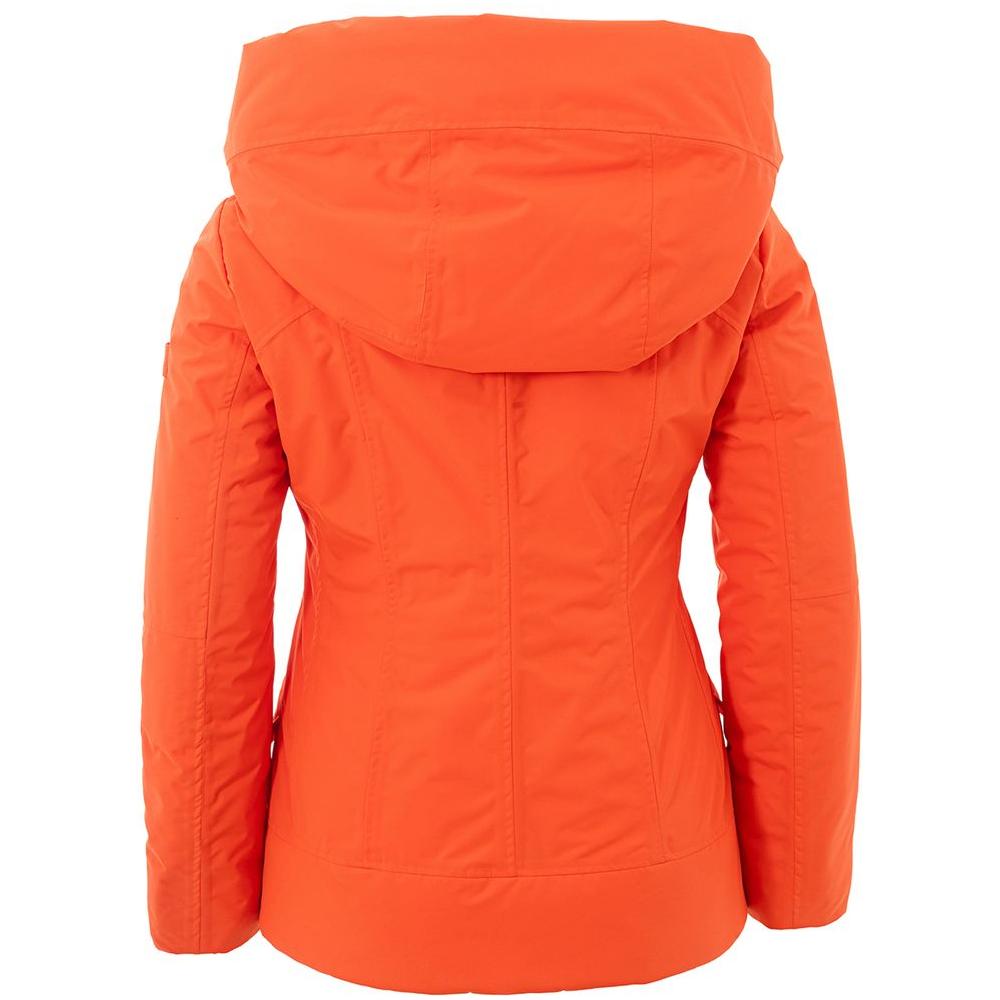 Peuterey Orange Polyester Full-Length Jacket