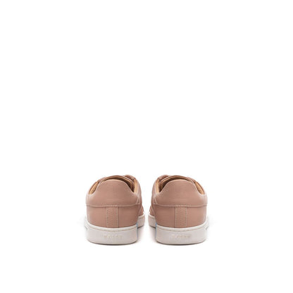Bally Pink Leather Low Top Sneakers