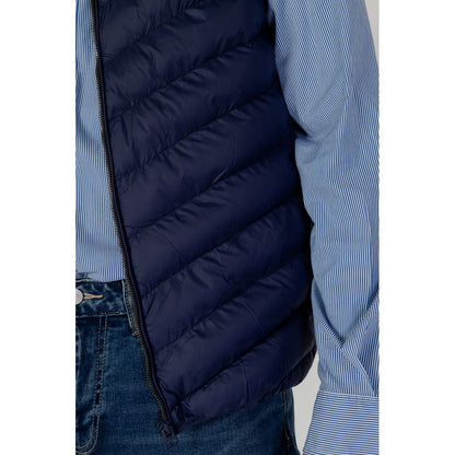 U.S. POLO ASSN. Blue Polyamide Sleeveless Jacket