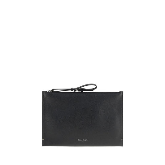 Margiela Black Calf Leather Bos Taurus Wallet