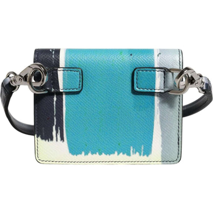 Dolce & Gabbana Multicolor Leather DG Logo Bifold Card Holder Wallet