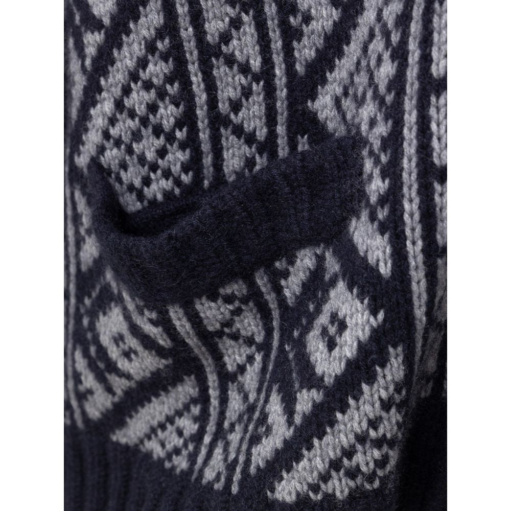 Cruciani Bicolor Cashmere Cardigan Cruciani