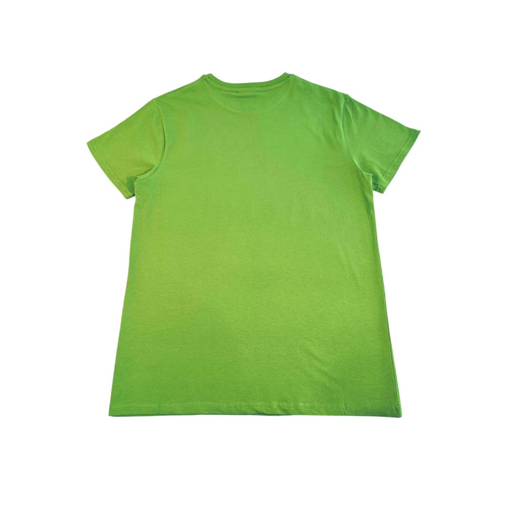 Iceberg Green Cotton Men T-Shirt Iceberg