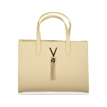 Mario Valentino Beige Polyurethane Women Handbag