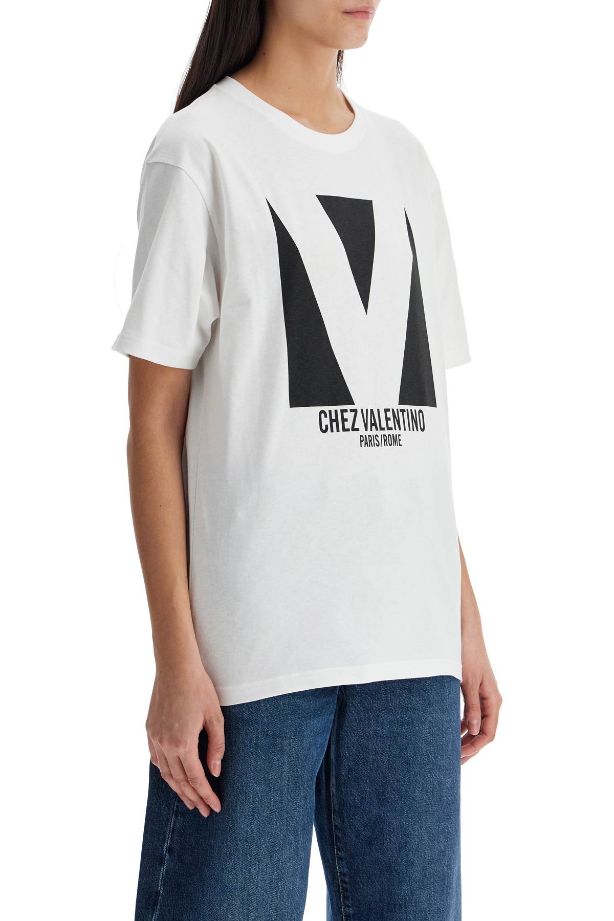 Valentino Garavani 'chez valentino printed t Topwear Valentino Garavani