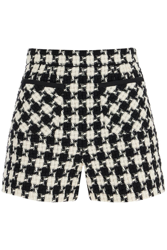 Valentino Garavani 'light tweed damier pattern Short trousers Valentino Garavani