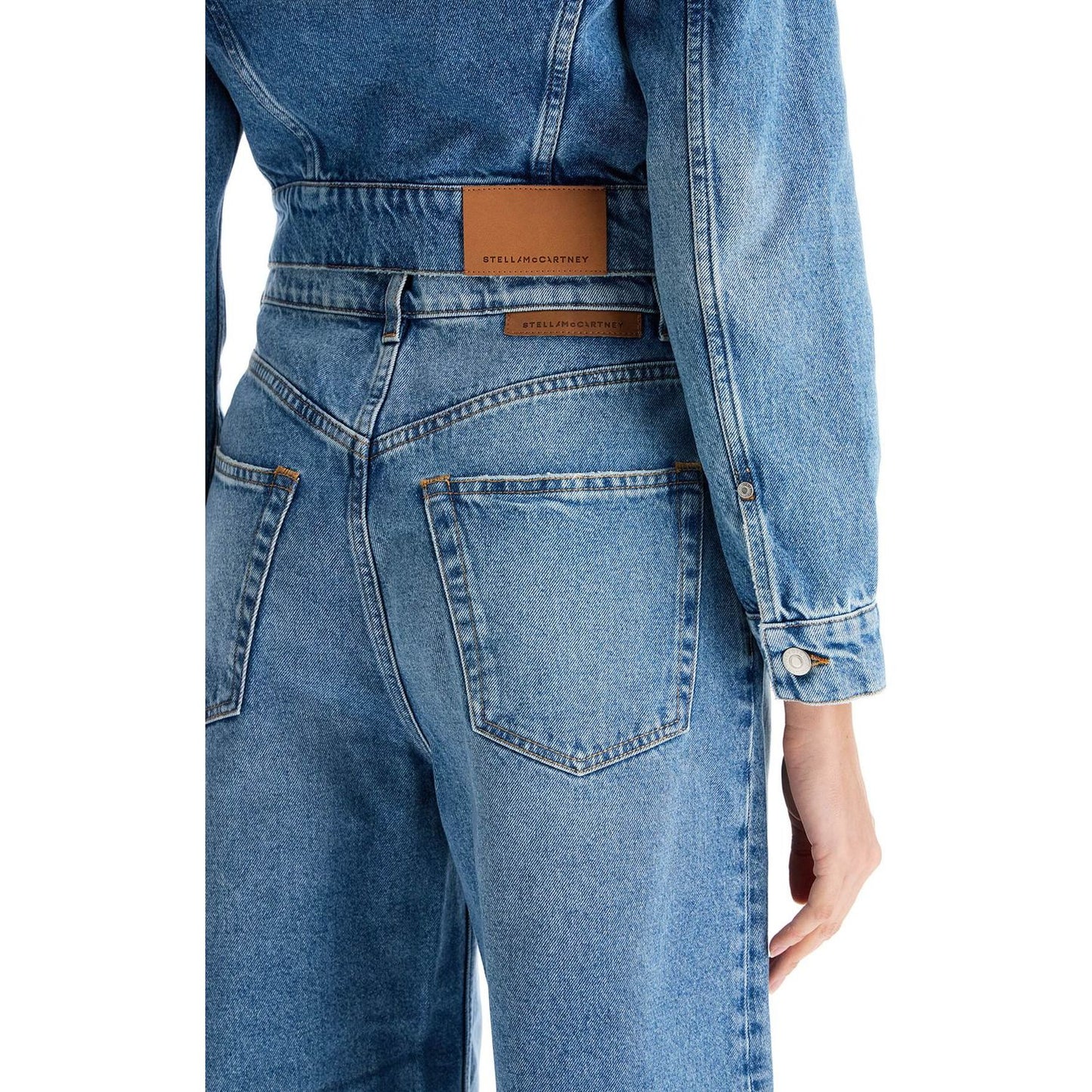 Stella McCartney distressed cropped jeans with a Jeans Stella McCartney