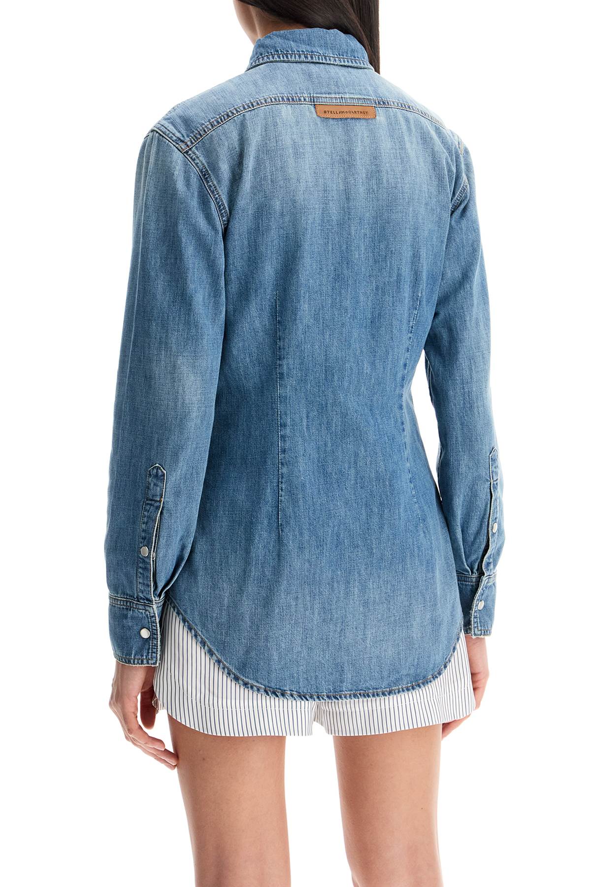 Stella McCartney 'vintage wash denim shirt' Topwear Stella McCartney