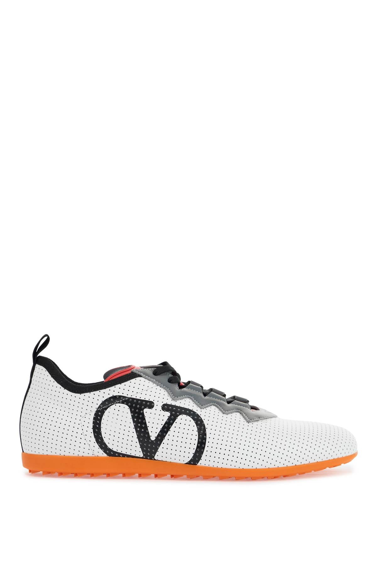 Valentino Garavani sneaker in white polyurethane with high breathability and hook-and-loop closure Sneakers Valentino Garavani