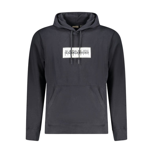 Napapijri Black Cotton Sweatshirt Napapijri