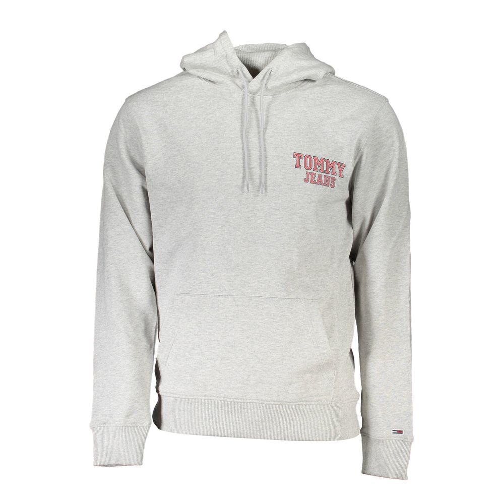 Tommy Hilfiger Grigio Cotton Men's Hoodie