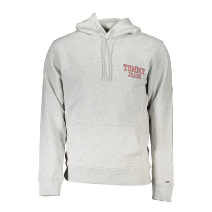 Tommy Hilfiger Grigio Cotton Men's Hoodie