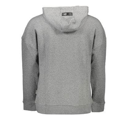 Plein Sport Grigio Cotton Men Sweatshirt