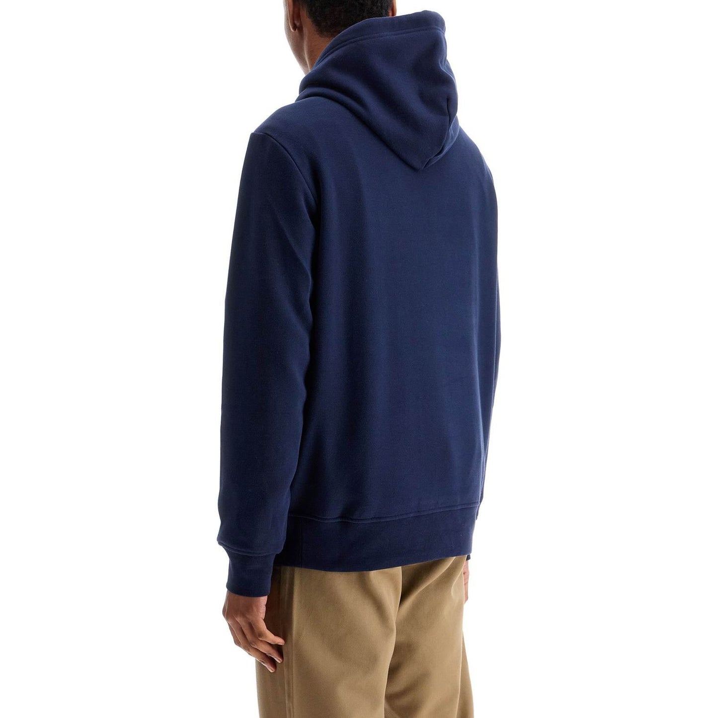 Polo Ralph Lauren blue cotton and polyester hoodie with embroidered logo Topwear Polo Ralph Lauren