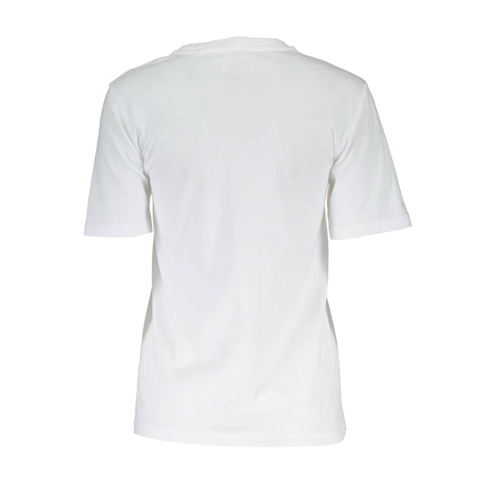 Gant Bianco Cotton Men T-Shirt