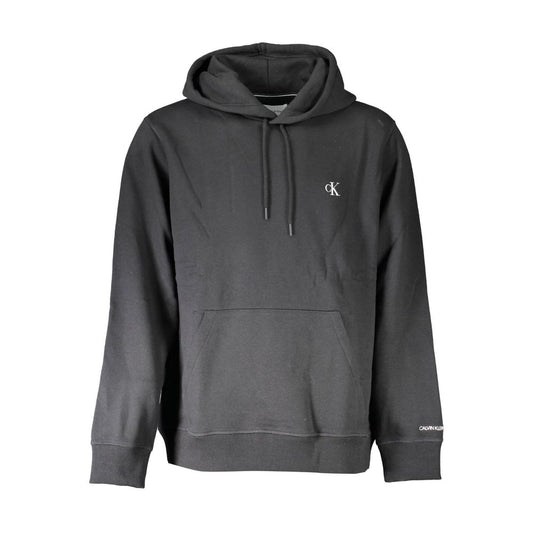 Calvin Klein Black Cotton Men Sweatshirt