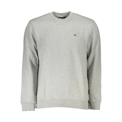 Napapijri Grigio Cotton Men's Sweatshirt
