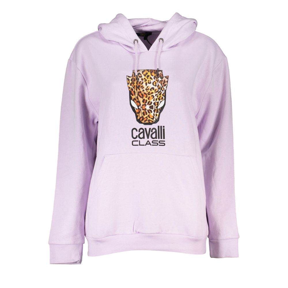 Cavalli Class Viola Polyester Women Sweatshirt
