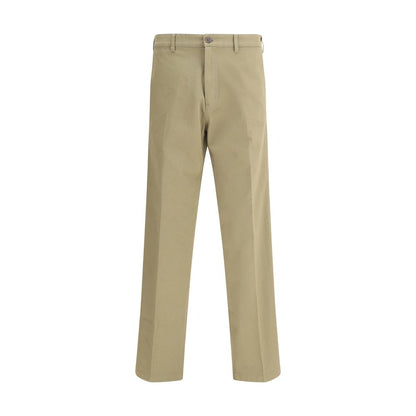 Prada Beige Cotton Chino Pants