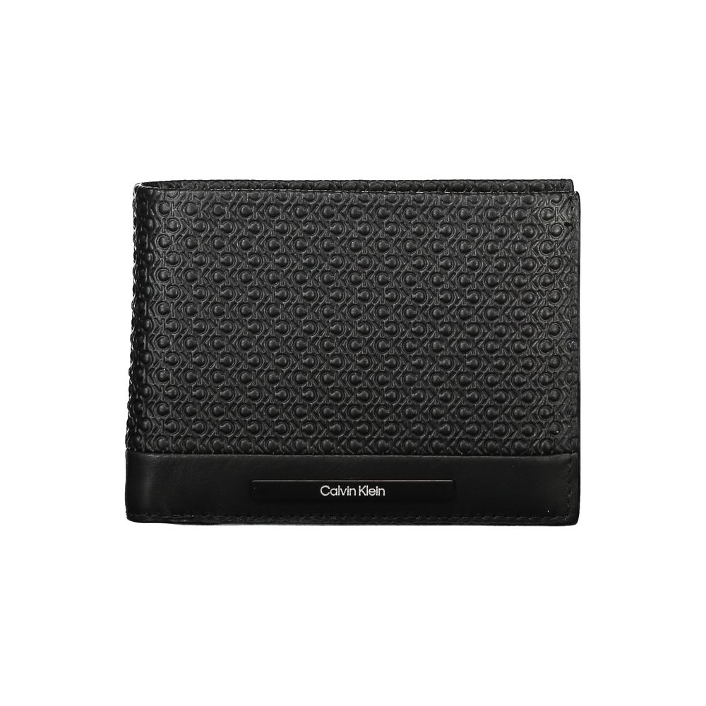 Calvin Klein Nero Leather Men Wallet 1728,67403481248,Accessories,Black,Calvin Klein,Men,New with tags,Wallets - Accessories,Wallets - Wallets - Accessories