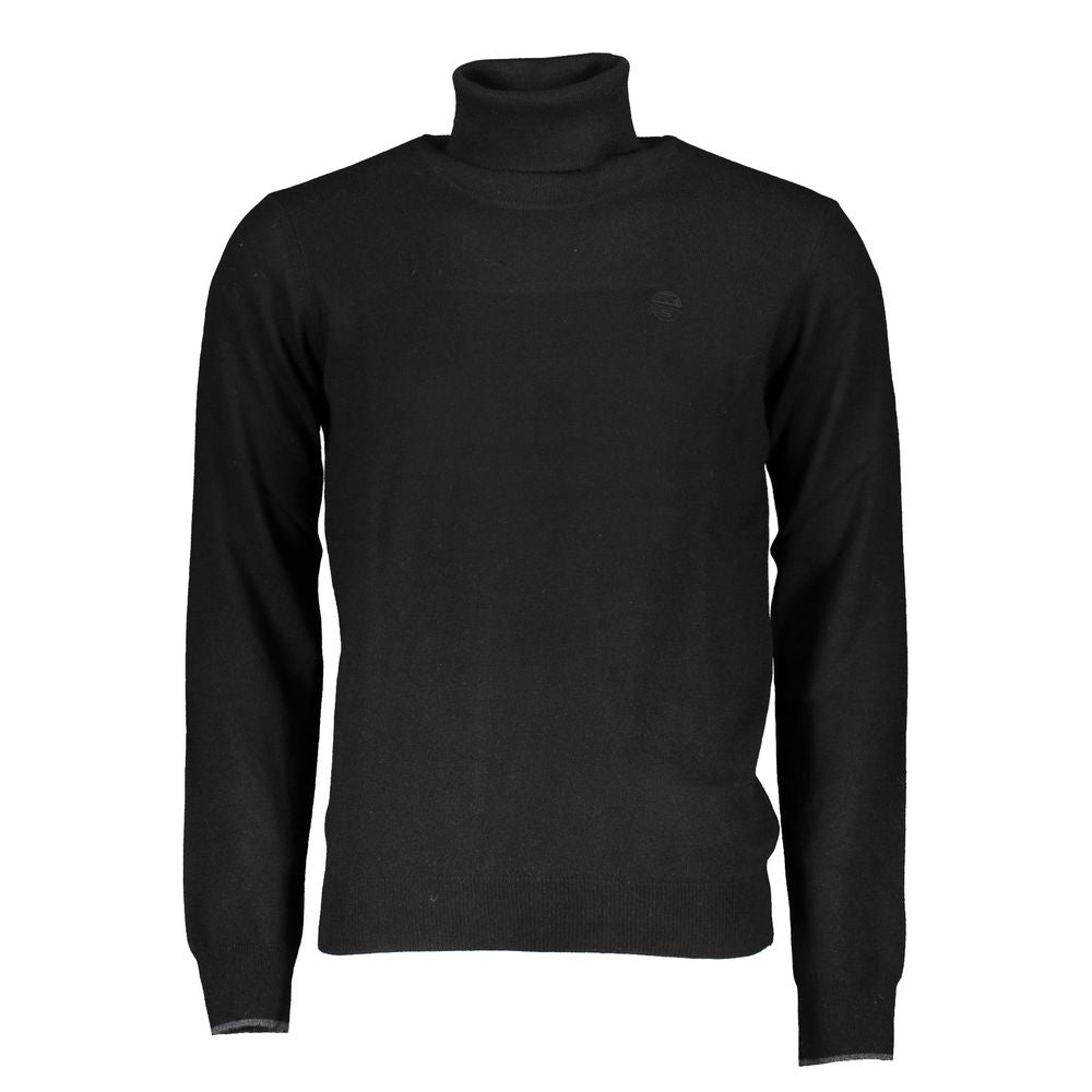 North Sails Black Poliammide Men Sweater