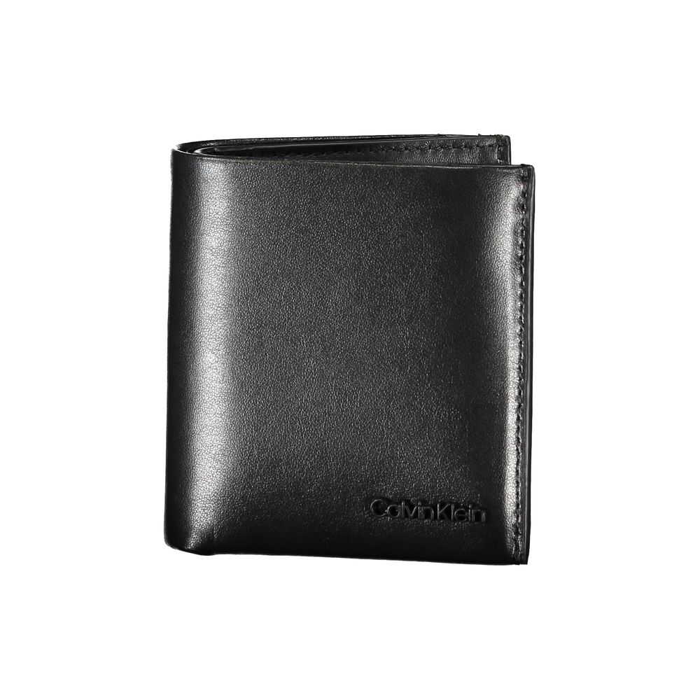 Calvin Klein Nero Leather Men Wallet 1728,67403481248,Accessories,Black,Calvin Klein,Men,New with tags,Wallets - Accessories,Wallets - Wallets - Accessories
