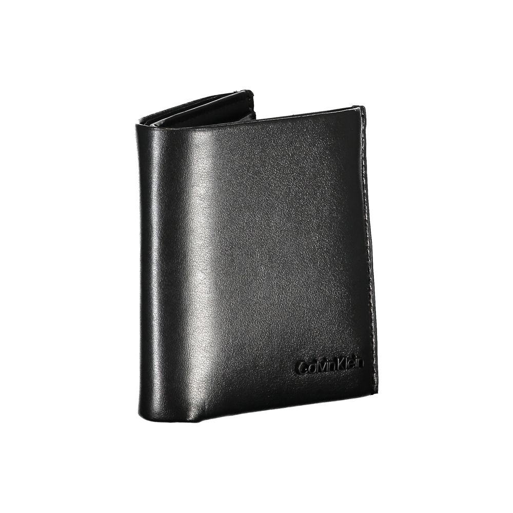 Calvin Klein Nero Leather Men Wallet 1728,67403481248,Accessories,Black,Calvin Klein,Men,New with tags,Wallets - Accessories,Wallets - Wallets - Accessories
