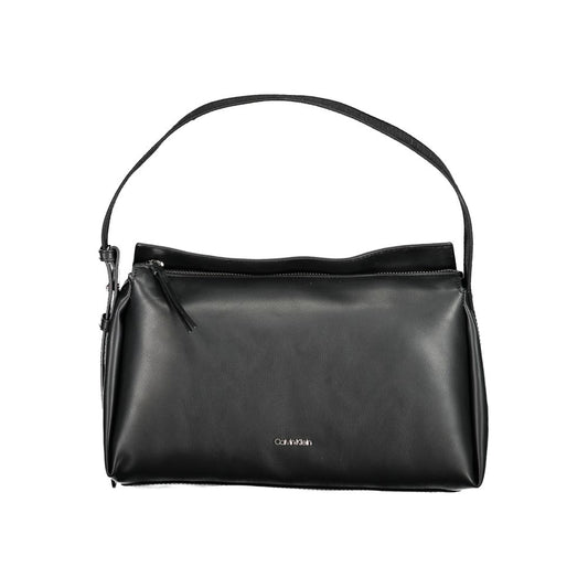 Calvin Klein Black Polyester Women Handbag 1728,67403481248,Bags,Black,Calvin Klein,Handbags - Bags,New with tags,Women
