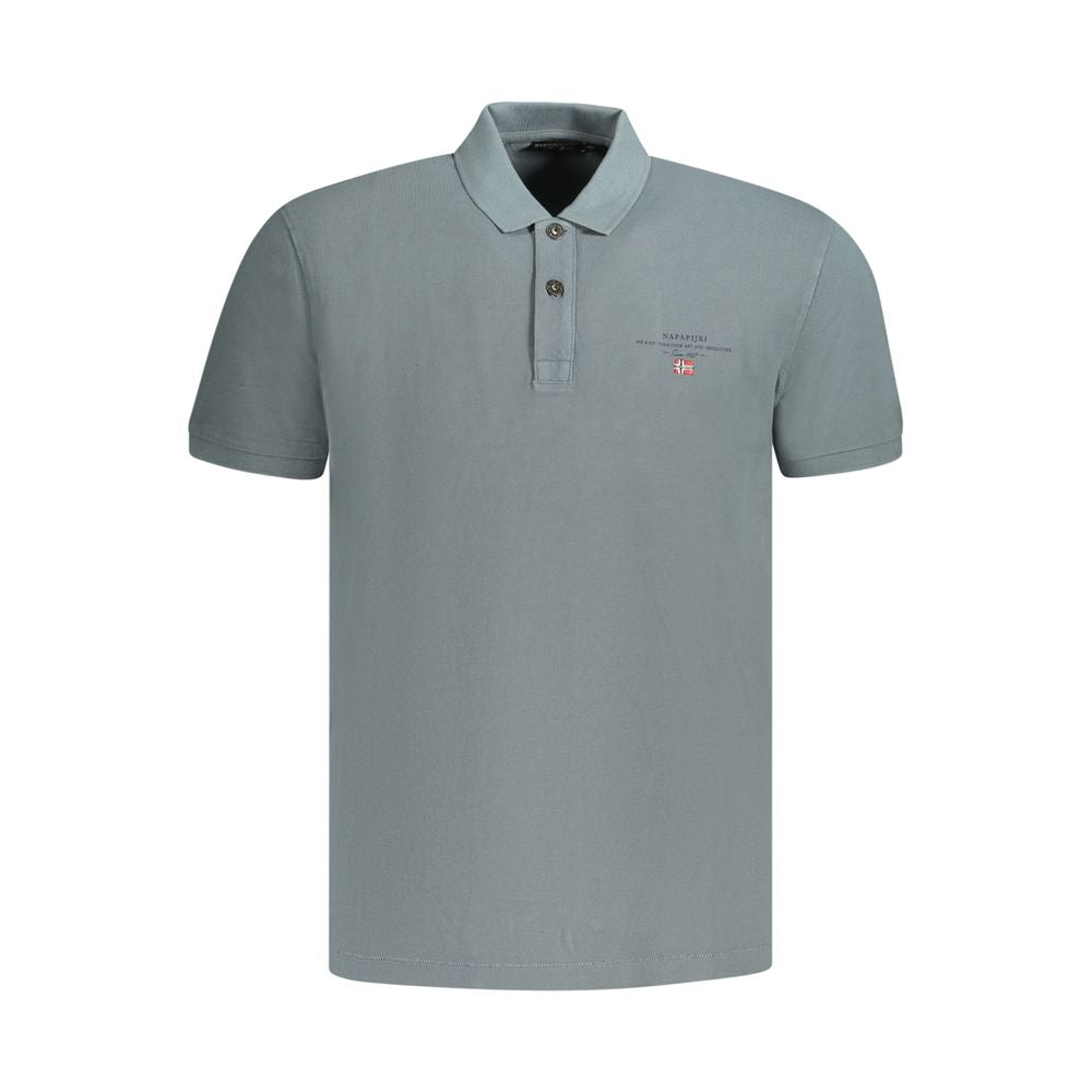 Napapijri Grigio Cotton Men Polo