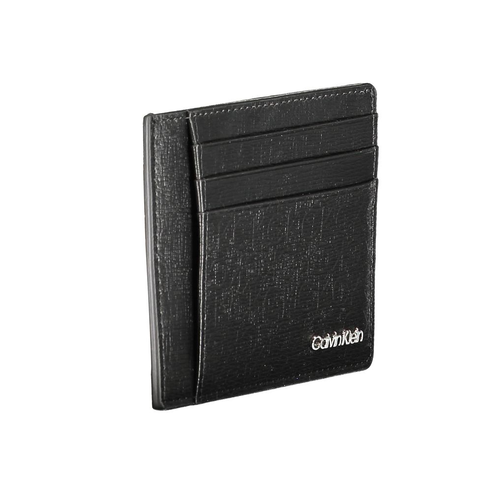 Calvin Klein Nero Polyurethane Men Wallet