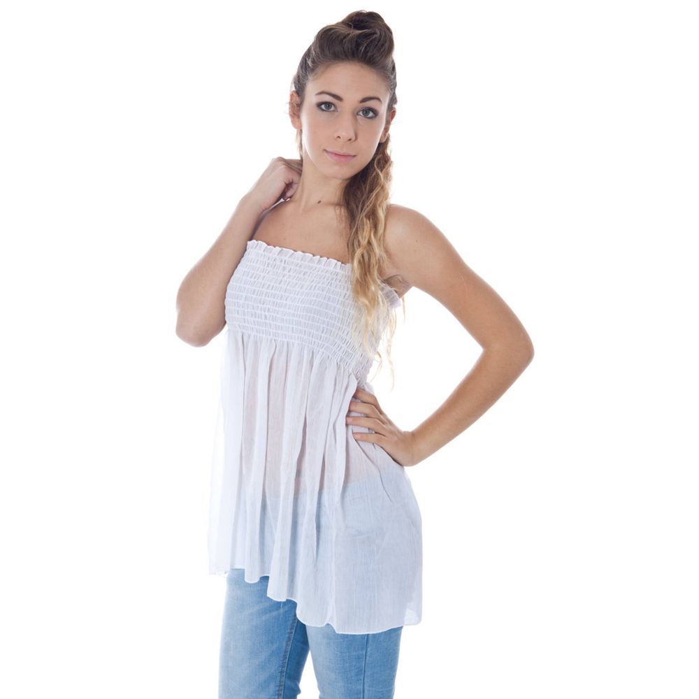 Phard Bianco Polyester Women Intimate Tank Top 1728,67403481248,Clothing,M,New with tags,Phard,S,Shirts - Clothing,Underwear - Women - Clothing,White,Women,Women - Clothing