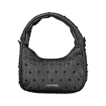 Mario Valentino Black Polyurethane Women's Bag