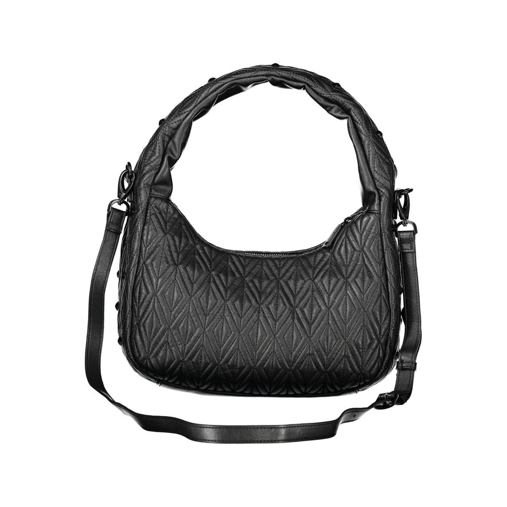 Mario Valentino Black Polyurethane Women's Bag