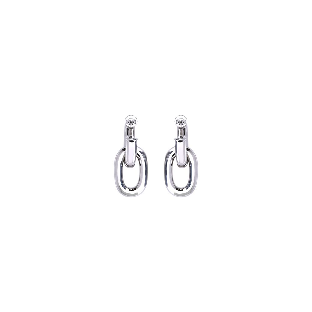 Rabanne Silver Resin Earrings Rabanne