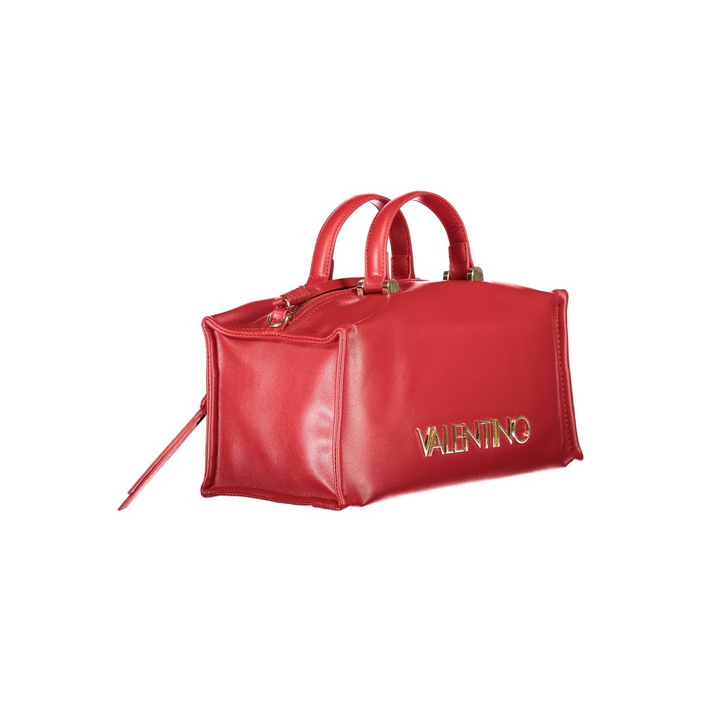 Mario Valentino Red Polyurethane Women Handbag