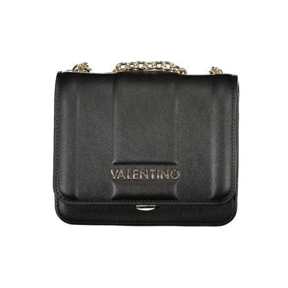 Mario Valentino Nero Polyurethane Women Shoulder Bag