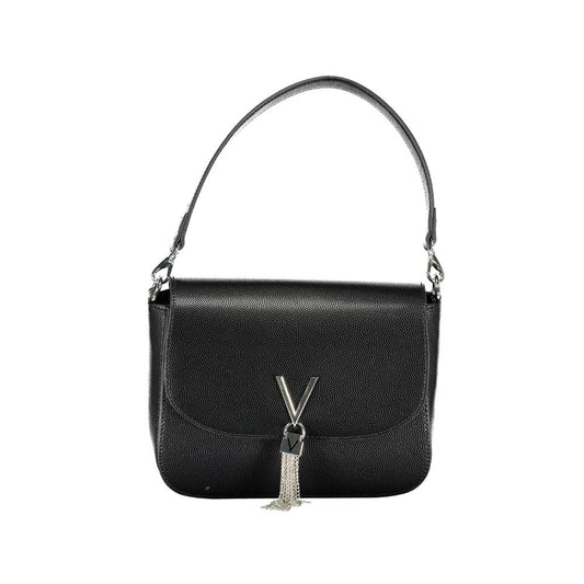 Mario Valentino Black Polyurethane Women Handbag 1728,67403481248,Bags,Black,Handbags - Bags,Mario Valentino,New with tags,Women